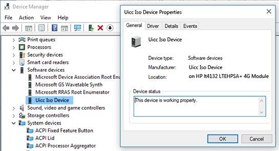 wwan device manager